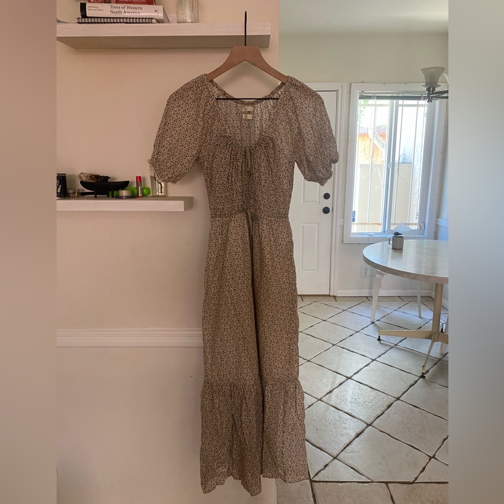 Christy Dawn Brynne dress in Creme Strawberry